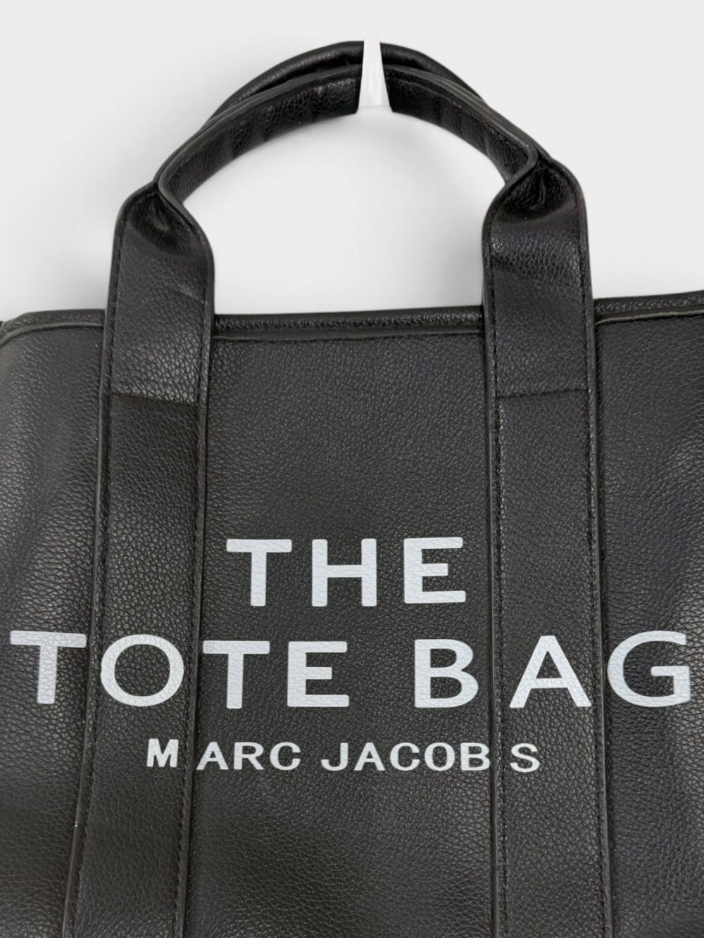 🖤 Marc Jacobs The Leather Mini Tote Bag – Black